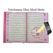 Kuranı Kerim Bilgisayar Hatlı Pembe Renk Orta Boy - 4