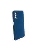 Nettech  Samsung Galaxy S23 Uyumlu Coco Leather Seri Arka Koruma Kılıf - Lacivert - 2