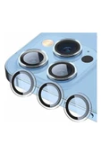 Nettech  İphone 13 Pro Max Uyumlu Şeffaf Lens Kamera Cam Koruyucu - 1