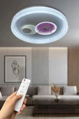 Yunus Çocuk odası PLafonyer Kumandalı Led Avize - 1