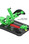 Depolife Açılı Kesme Ve Taşlama Standı Kızaklı 115/125mm Avuç Taşlama Makinesi Tezgahı Kayar Mil Mengeneli - 6