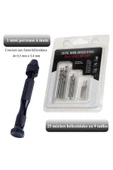 Depolife Mini El matkap 25li matkap ucu 0,5 – 3,0 mm Hassas el matkabı seti metal ahşap kuyumcu model yapımı - 2