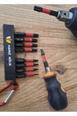 Depolife Bits Uç Matkap Ucu Tornavida Ucu Vidalama Ucu 10 lu PH2 - PZ2 ANAHTARLIK thumbnail 6