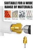Depolife Pvc Boru Havşası 1/2 Pprc Boru Onarımı Için Rayba Matkap Uc Kutulu Boru Tamir Delme Genişletme Tıraş - 6