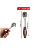 Depolife Lokma Kolu 1/4 Lokma Ahtarı Sökme Takma En Küçük Boy Cırcır Kolu - 4