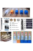 Depolife CNC Metal Sondaj Tungsten Karbür Uç Seti (3.20 - 3.90) Matkap için Hard drill Bıçak takımı thumbnail 3