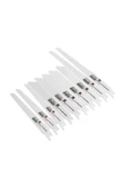 Aladdin Shop Tilki Kuyruğu Bıçakları 10lu Black Tools Ahşap Ve Metal Testere Bıçakları - 1