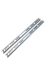Depolife Çekmece Rayı Dolap Rayı gömme bilyalı Teleskopik ray 1 Takım (2li) 31cm Samet - 4
