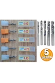 Depolife Cnc Metal Sondaj Tungsten Karbür Uç Seti (4.0 - 4.45 ) Matkap Için Hard Drill Bıçak Makine Takımı thumbnail 1