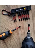 Depolife Bits Uç Matkap Ucu Tornavida Ucu Vidalama Ucu Yıldız Profesyonel 10 Lu Ph2 Pz2 Anahtarlıklı - 2