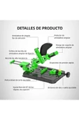 Depolife Açılı Kesme Ve Taşlama Standı Kızaklı 115/125mm Avuç Taşlama Makinesi Tezgahı Kayar Mil Mengeneli - 7