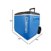 Coleman Performance Tri Color Wheeled 60QT Tekerlekli Buzluk 56lt - 3