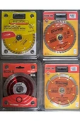 Depolife Mermer Granit Seramik Beton Taş Kesici Disk Seti 115mm Kesme Daire Disk Bıçak Takımı 4 Parça - 2
