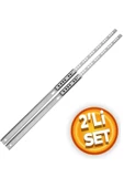 Depolife Çekmece Rayı Dolap Rayı gömme bilyalı Teleskopik ray 1 Takım (2li) 31cm Samet - 1