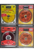 Depolife Mermer Granit Seramik Beton Taş Kesici Disk Seti 115mm Kesme Daire Disk Bıçak Takımı 4 Parça - 5