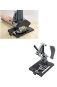 Depolife Açılı Kesme ve Taşlama Standı Avuç Taşlama Tezgahı Sehpası 115-125mm alüminyum stand - 1