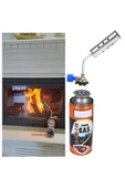 Depolife Şömine Yakma Yüksek Alevli Pürmüz Torch Yakma Barbekü Odun Kömür Tutuşturma Tabancası - 1