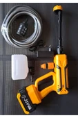 Depolife Basınçlı Araç Yıkama Makinesi Akülü Şarjlı Kablosuz Yüksek Basınçlı Tabanca Köpüklü Yıka - 7
