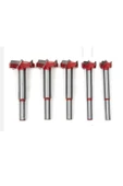 Depolife 5 Parça Menteşe Yeri Mumluk Açma Freze Matkap Uç Kutulu 15 20 25 30 35 Mm Menteşe Açma Panç - 6