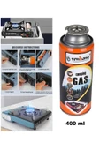 Depolife Kamp ocağı yedek tüp gazı Pürmüz torc Kafası için 5 adet kamp gaz tüpü çakmak gazı (400ml) - 4