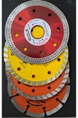 Depolife Mermer Granit Seramik Beton Taş Kesici Disk Seti 115mm Kesme Daire Disk Bıçak Takımı 4 Parça - 1