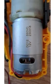 Depolife şarjlı Matkap motoru RS550 DC Motor 12V mikro Motor Akülü Matkap motoru 12 diş çarklı - 7