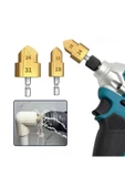Depolife Pvc Boru Havşa PPRC Boru Onarımı Için Rayba 3 Boy Matkap Ucu Boru Tamir Delme Genişletme Tıraşlama - 5
