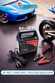 Depolife Akü Şarj Cihazı 6v - 12v 6 Amper Araç Aküsü Motor Aküsü Şarj Aleti Redresör - 1