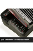 Depolife Einhell Lithıum-ion Batarya Teknolojisi Şarj Aleti Yedek Batarya Şarj Makinesi 3.0 amp Pil Şarj - 4
