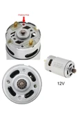 Depolife şarjlı Matkap motoru RS550 DC Motor 12V mikro Motor Akülü Matkap motoru 12 diş çarklı - 3