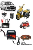 Millian Akü Şarj Cihazı - Araba Motosiklet Tekne Aküleri Akülü çocuk araçları için 6 Volt ve 12 Volt - 3