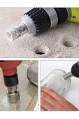 Depolife Mermer Granit Fayans Porselen Cam 70mm Yuvarlak Delme Pancı Elmas Uçlu Delik Açma Karot Matkap Ucu - 4