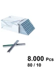 Depolife Zımba Teli Havalı Tabanca için 8000 Adet Zımba Makinesi için 8000 Adet Zımba teli 80/10 Krom - 1