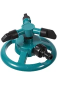WUVERA Ayarlanabilir Otomatik 360° Dönebilen 12 Kanal Nozullu Çim Bahçe Sulama Sprinkler Fıskiye - 1
