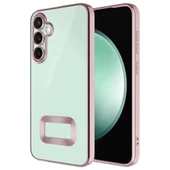 Galaxy A26 Kılıf Kamera Korumalı Logo Gösteren Zore Omega Kapak - 5