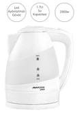 Orbit Gizli Rezistanslı Kettle Beyaz - 2