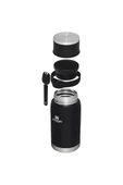 Stanley The Adventure To-Go Food Jar + Spork Kaşıklı Yemek Termosu 0,7L Hacim 1L - Siyah - 2