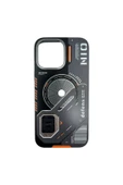 Nettech İphone 14 Pro Uyumlu Nt-n043 Magsafe Lüx Arka Koruma Kılıf - Siyah - 1