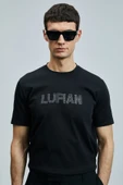 Lufian Minimalist Oversize Yuvarlak Yaka Kısa Kol Erkek T-Shirt - 3