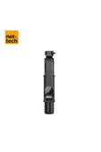Nettech Nt-mt06 Taşınabilir Selfie Çubuk Bluetooth Selfie Çubuğu - Siyah - 1