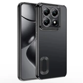 Xiaomi 14T Pro Kılıf Kamera Korumalı Logo Gösteren Zore Omega Kapak - 6