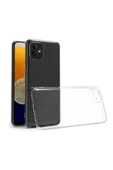 Nettech Samsung Galaxy A05 Uyumlu Lüx Seri Kamera Korumalı Arka Koruma Kılıf - Şeffaf - 1