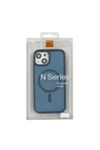 Nettech İphone 11 Uyumlu Nt-n063 Magsafeli Sararmaz Arka Koruma Kılıf - Lacivert - 3