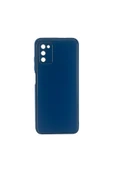 Nettech Samsung Galaxy S23 Plus Uyumlu Coco Leather Seri Arka Koruma Kılıf - Mavi - 1