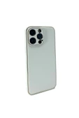 Nettech İphone 14 Pro Uyumlu Coco Leather Seri Arka Koruma Kılıf - Beyaz - 2