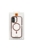 Nettech İphone 16 Uyumlu Nt-n057 Lüx Magsafe Arka Koruma Kılıf - Gold - 3