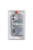 Nettech İphone 16 Uyumlu Nt-n043 Magsafe Lüx Arka Koruma Kılıf - Gri - 3