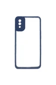 Nettech Samsung Galaxy A10s Uyumlu Güçlü Kamera Koruma Arka Koruma Kılıf - Lacivert - 1
