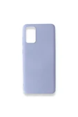 Nettech Samsung Galaxy S20 Plus Uyumlu Nano Silikon Arka Koruma Kılıf - Lila - 1