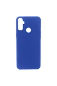 Nettech Realme C3 Uyumlu Trend Seri Slikon Arka Koruma Kılıf - Mavi - 1